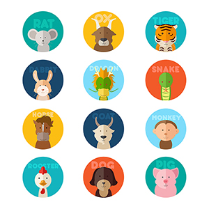 生まれ年の動物をモチーフに作る和柄のTシャツ