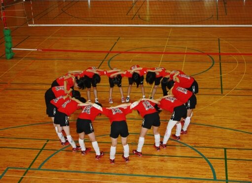 群馬県　藪中女子バレー部のみなさまの作品