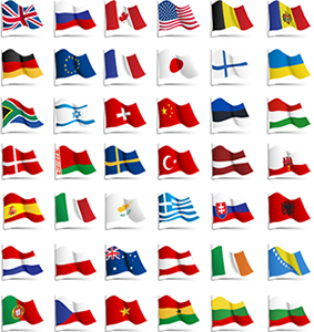 国旗をオリジナルTシャツに？　オリジナル国旗を作ることも可能！