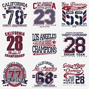 オリジナルTシャツに幸運の数字を入れる！　数字が持つ意味とは