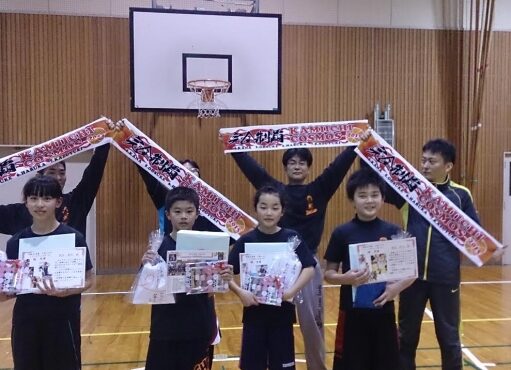 岡山県　上市コスモミニバスケットボールスポーツ少年団のみなさまの作品
