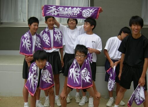 香川県　紫雲中学校　男子バレーボール部のみなさまの作品