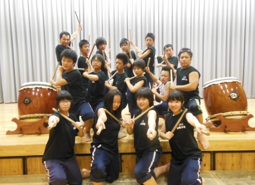 長野県　阿智村立　阿智中学校　伝統芸能チームのみなさまの作品