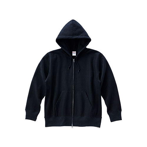 12.0オンス裏起毛ヘビージップパーカー
