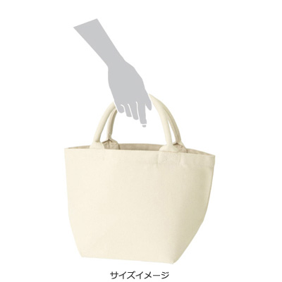 厚手キャンバスパイプハンドルトート