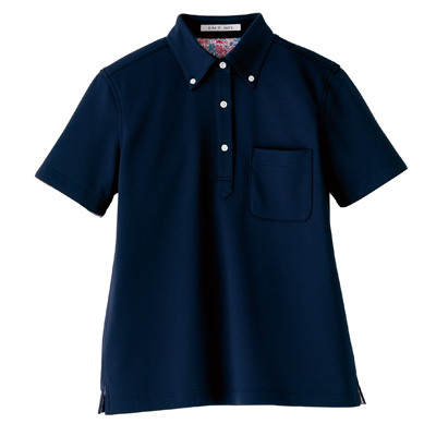 レディスポロシャツ(花柄B)