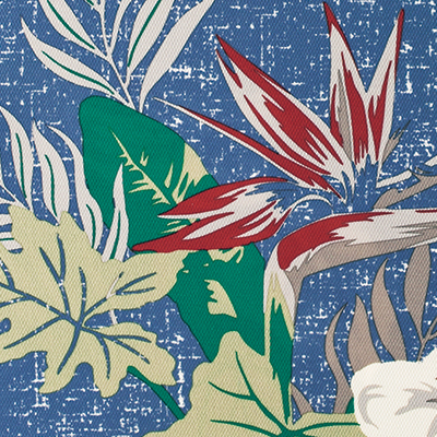 アロハプリントポロシャツ