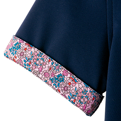 メンズポロシャツ(花柄B)