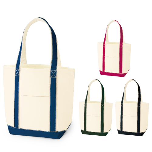 キャンバスバイカラートート(M)