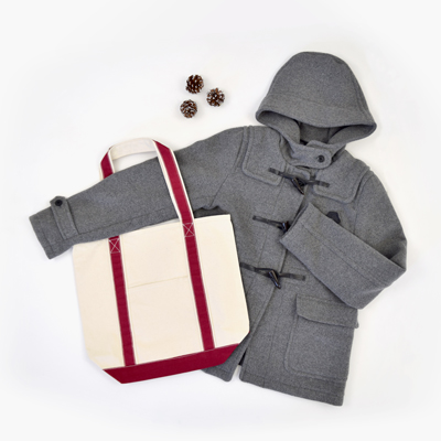 キャンバスバイカラートート(M)