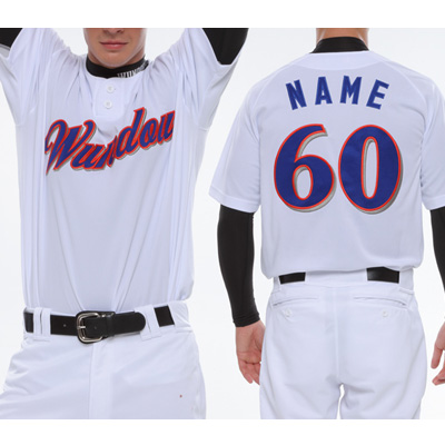 セミオープンベースボールシャツ