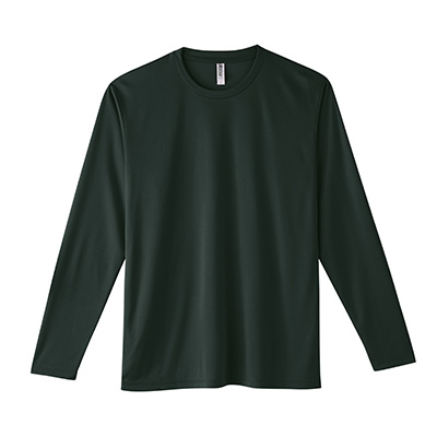 3.5オンス インターロックドライ長袖Tシャツ