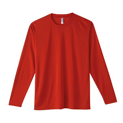 3.5オンス インターロックドライ長袖Tシャツ