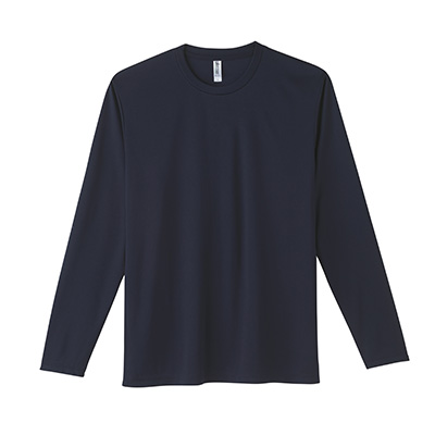 3.5オンス インターロックドライ長袖Tシャツ