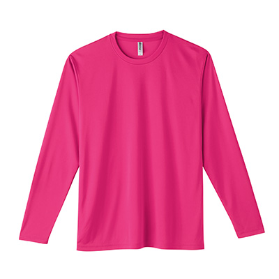 3.5オンス インターロックドライ長袖Tシャツ