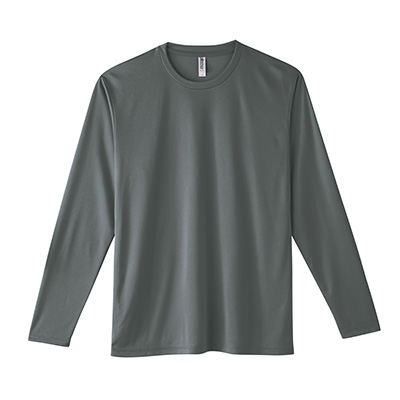 3.5オンス インターロックドライ長袖Tシャツ