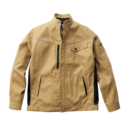 ユニセックスブルゾン(ツイル・スタンドカラー)