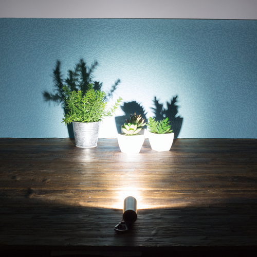 LED9灯カラビナ付ライト　スムース