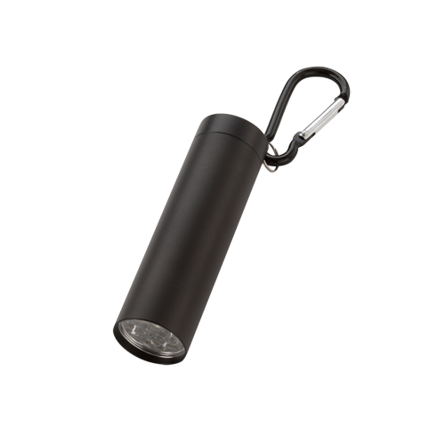 LED9灯カラビナ付ライト　スムース