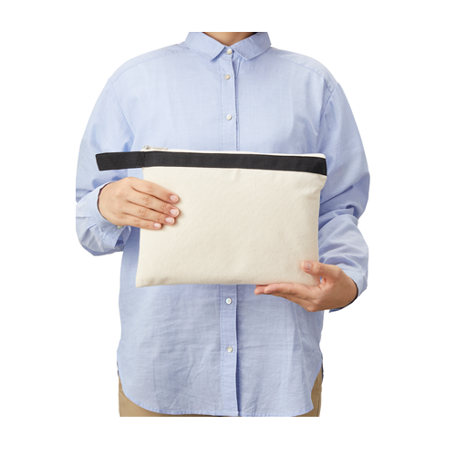 キャンバスベルトストラップポーチ(M)