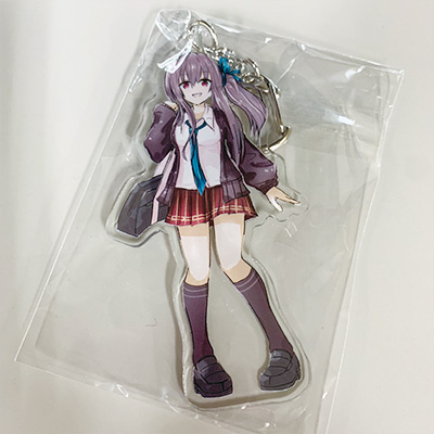 フルカラープリントアクリルキーホルダー