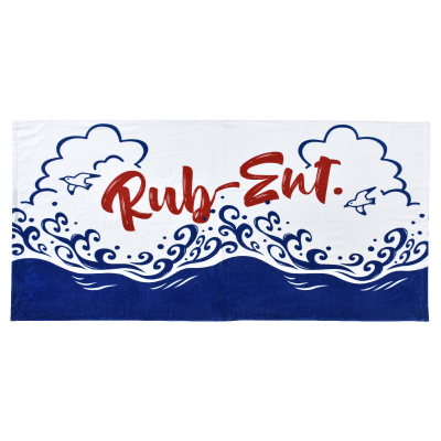 フルカラープリントバスタオル