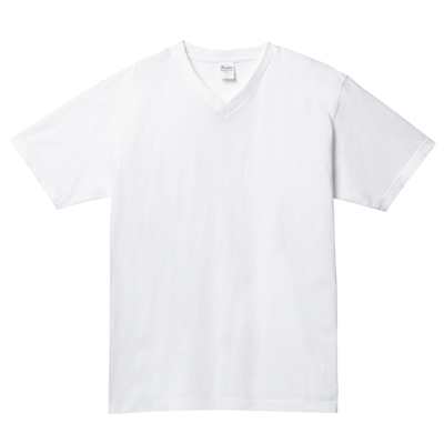 5.6オンス　ヘビーウェイト　VネックTシャツ