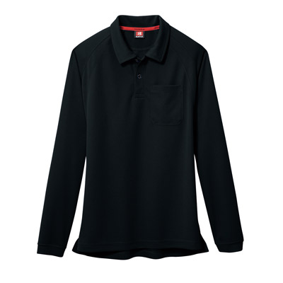 長袖ポロシャツ