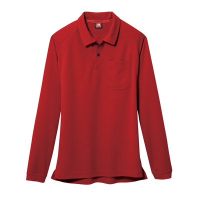 長袖ポロシャツ