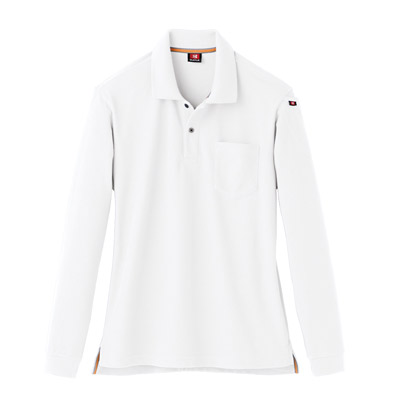 長袖ポロシャツ