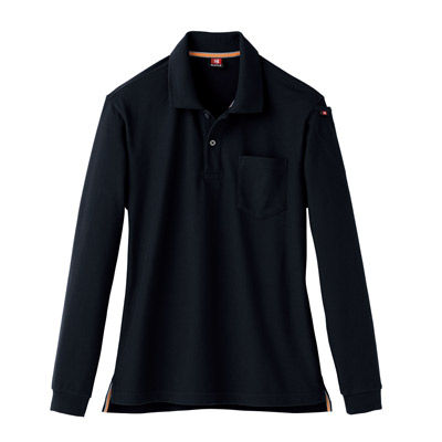 長袖ポロシャツ