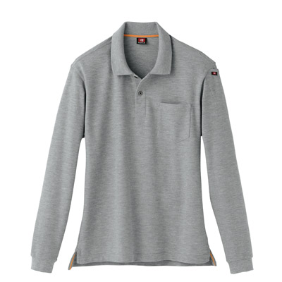 長袖ポロシャツ