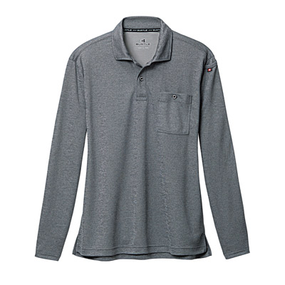 長袖ポロシャツ