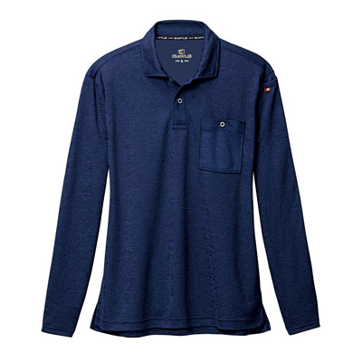 長袖ポロシャツ