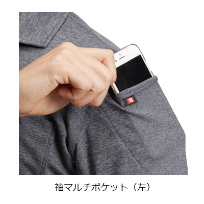 長袖ポロシャツ