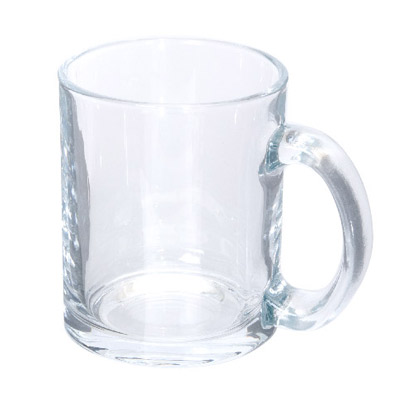昇華転写対応グラスマグ(300ml)クリア