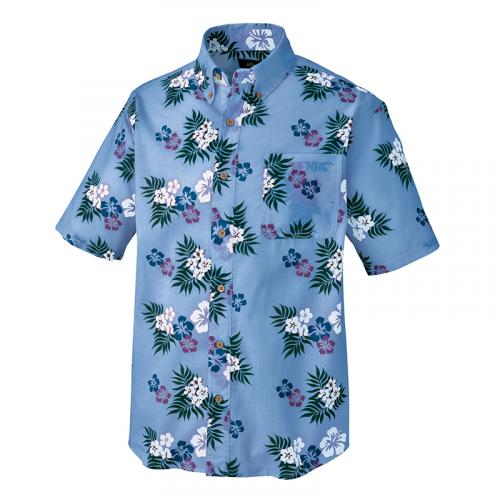 ボタンダウンアロハシャツ(カジーマ)