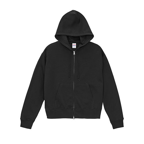 10.0オンスT/Cボックスシルエットスウェットフルジップパーカ(裏起毛)