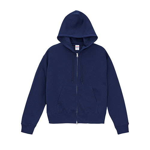 10.0オンスT/Cボックスシルエットスウェットフルジップパーカ(裏起毛)