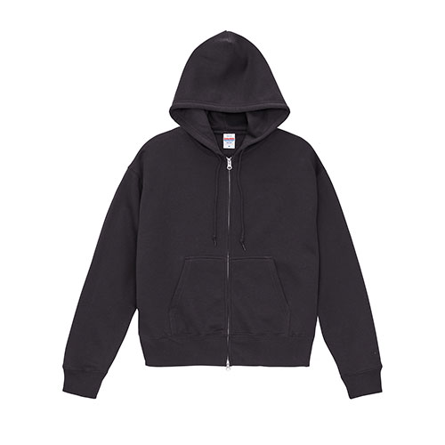 10.0オンスT/Cボックスシルエットスウェットフルジップパーカ(裏起毛)