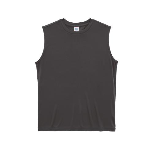 4.4オンスドライスムースリサイクルポリエステルスリーブレスシャツ