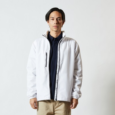 マイクロリップストップフードインジャケット(裏フリース)