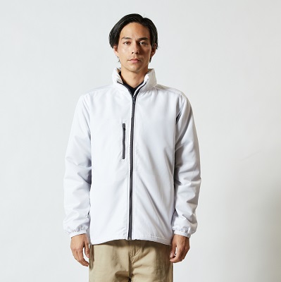 マイクロリップストップフードインジャケット(裏フリース)