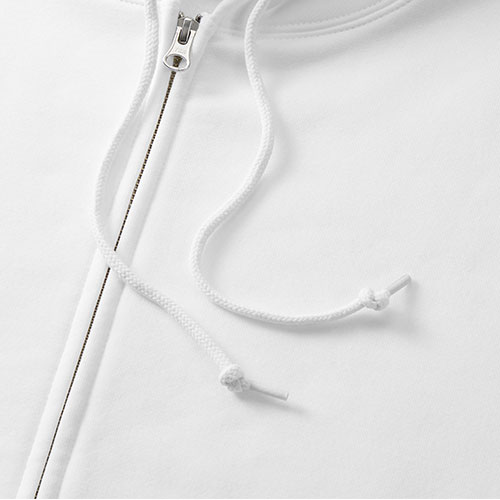 10.0オンスT/Cボックスシルエットスウェットフルジップパーカ(裏起毛)