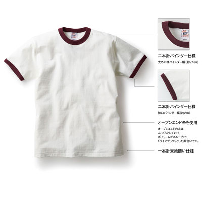 【学割】オープンエンドリンガーTシャツ