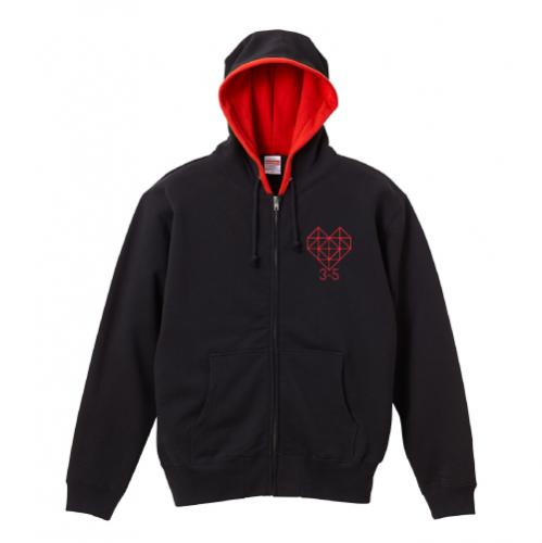 【学割】スウェットフルジップパーカー