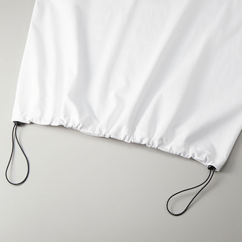 6.5オンスファインジャージーリラックスフィットTシャツ(裾ドローコード)