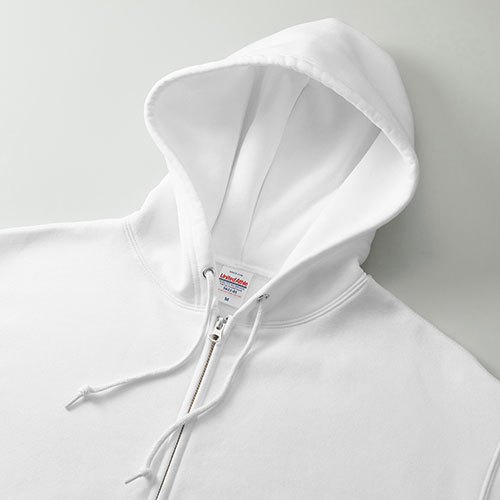 10.0オンスT/Cボックスシルエットスウェットフルジップパーカ(裏起毛)