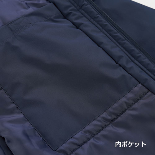 ハーフ中綿コート