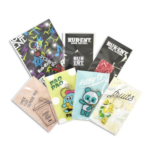 フルカラープリントアクリルキーホルダー